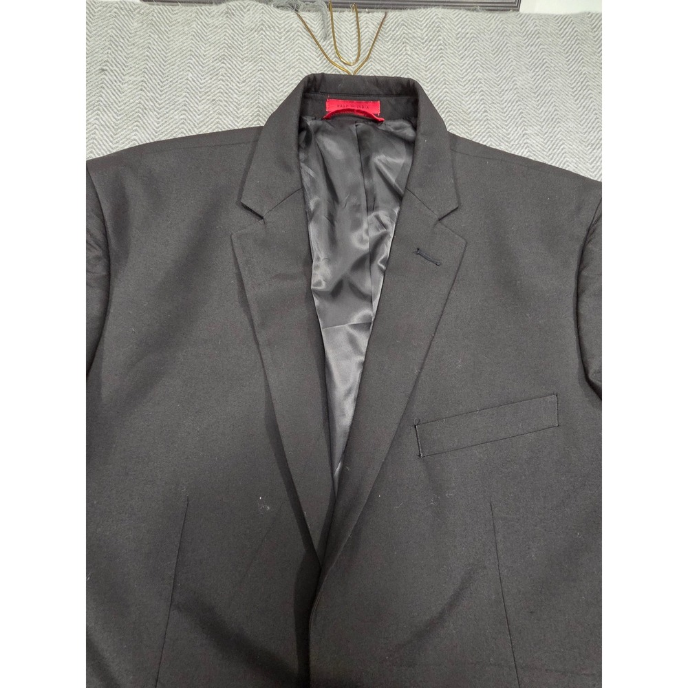 Alfani Mens Slim Fit Blazer Black Solid Notch Lapel Sport Coat Medium M
